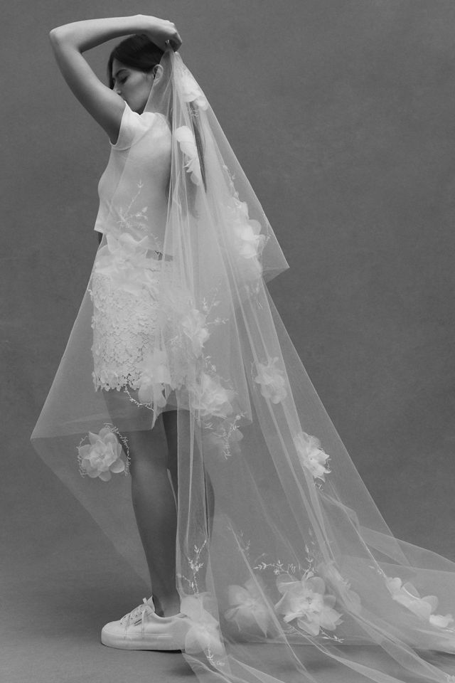 Blossom Veils 3D Floral Cathedral Veil #2