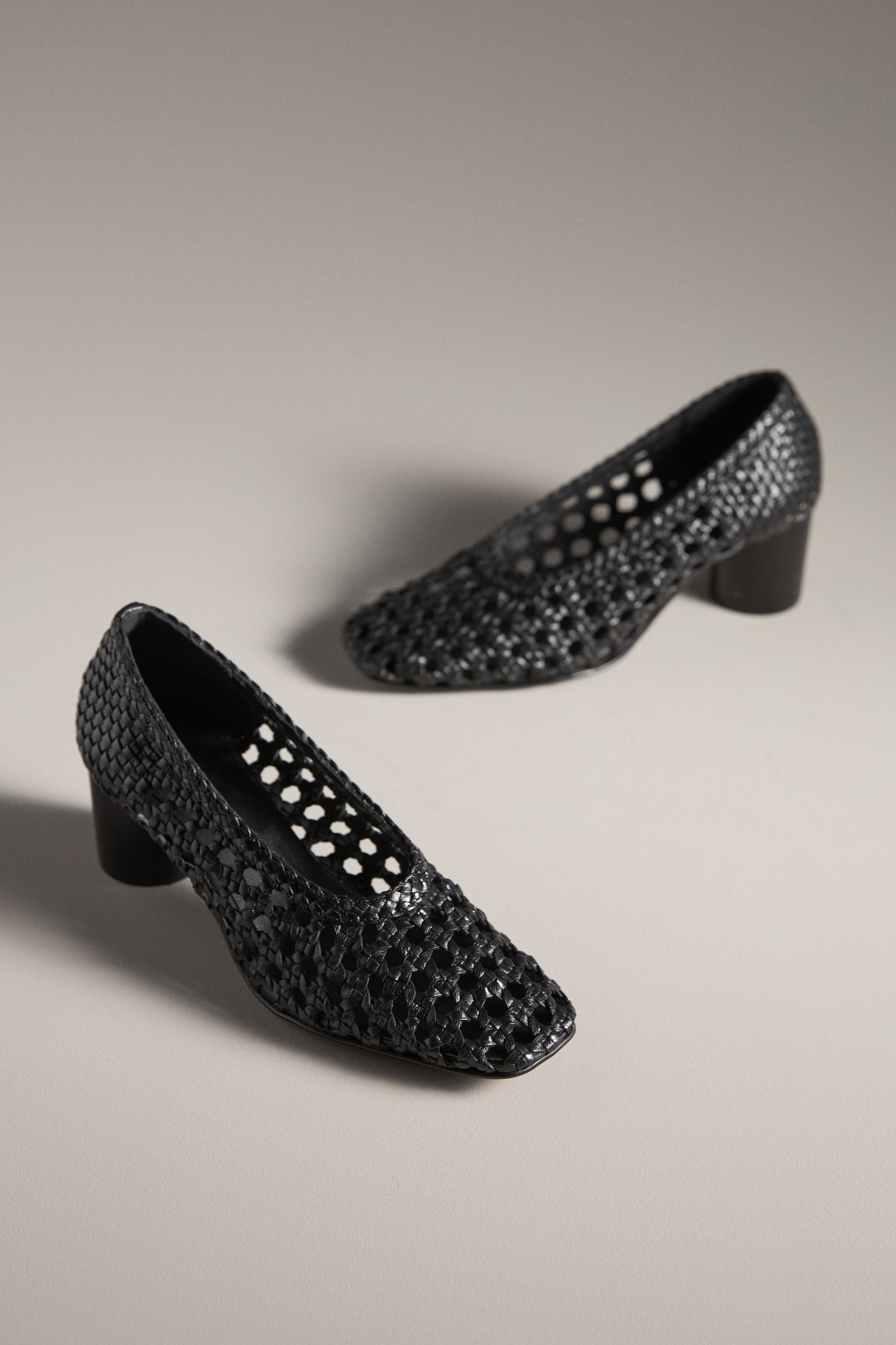 Pilcro Woven Ballet Heels