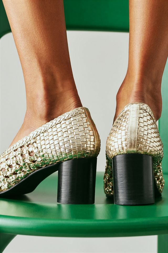 Pilcro Woven Ballet Heels #1