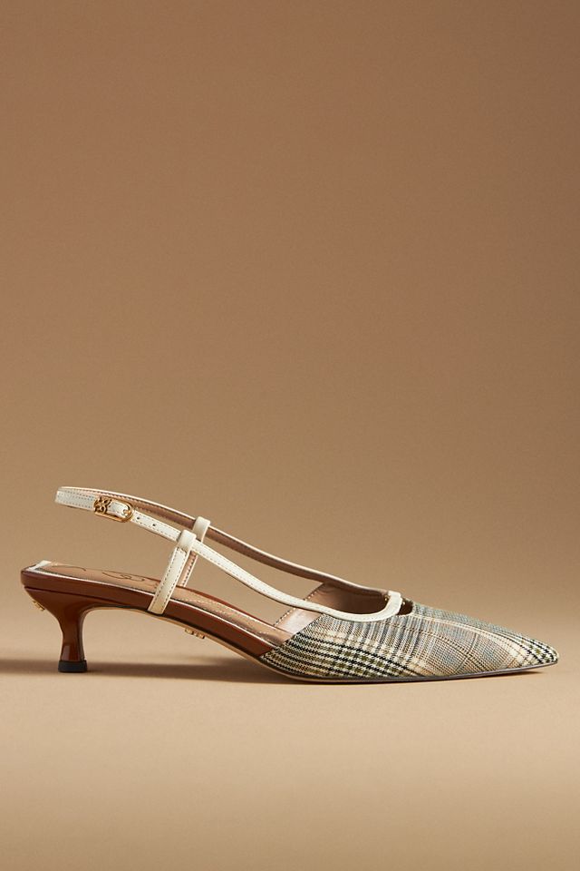 Sam Edelman Toni Slingback Kitten Heels Anthropologie