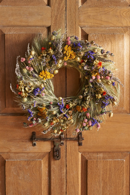 Terrain Super Bloom Dried Wreath
