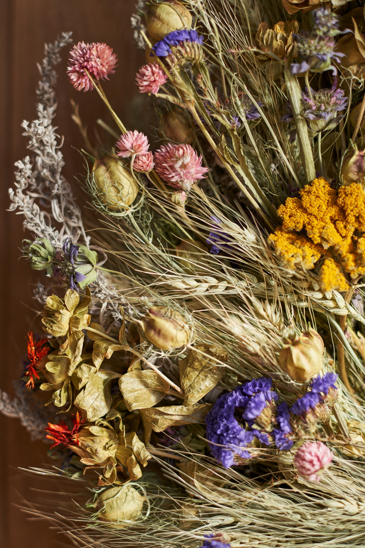 Super Bloom Dried Wreath