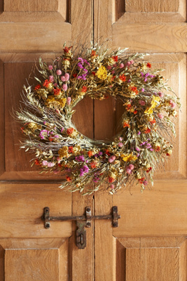 Terrain Sherbet Sunset Wreath In Multi