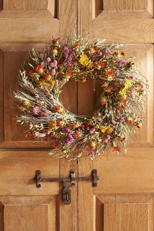 Sherbet Sunset Wreath #1