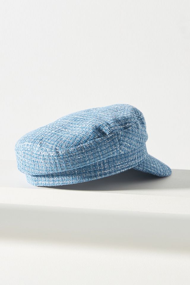 By Anthropologie Soft Tweed Newsboy Cap #1
