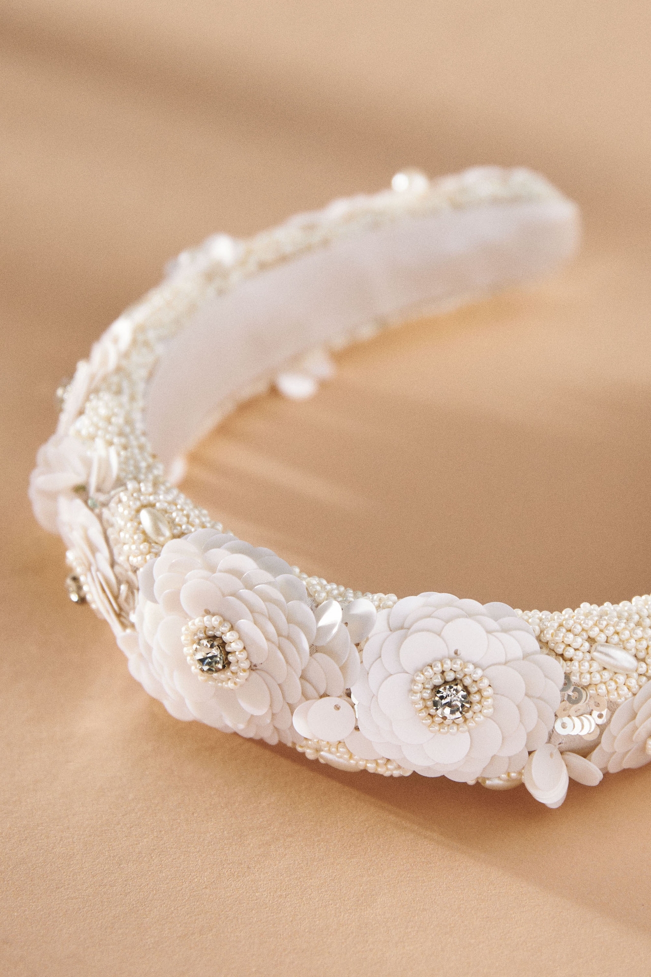 Floral Beaded Headband