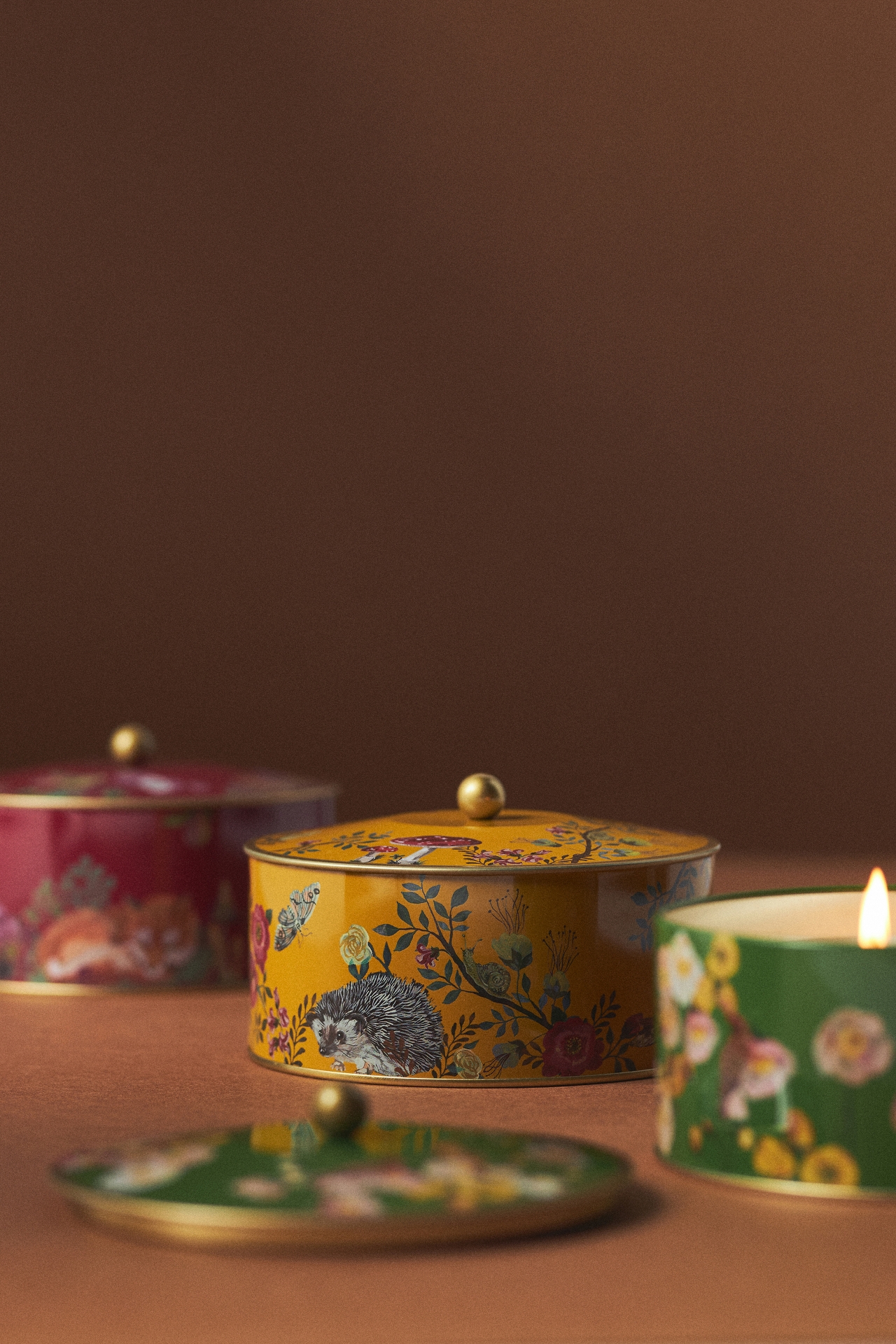 Nathalie Lete Marais Fruity Blackberry & Cedar Tin Candle