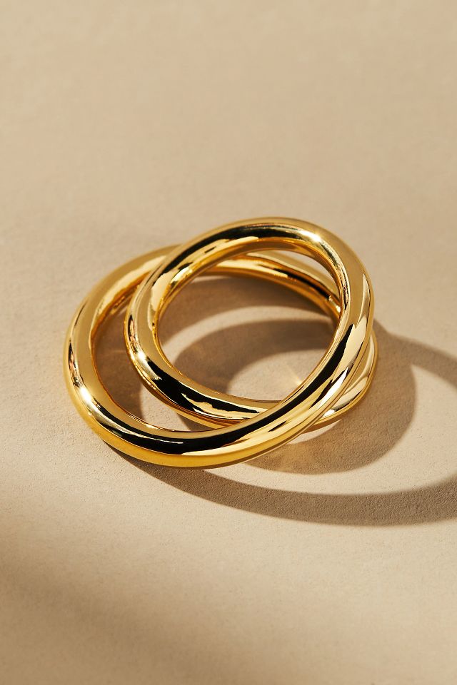 Layered Swirl Ring | Anthropologie