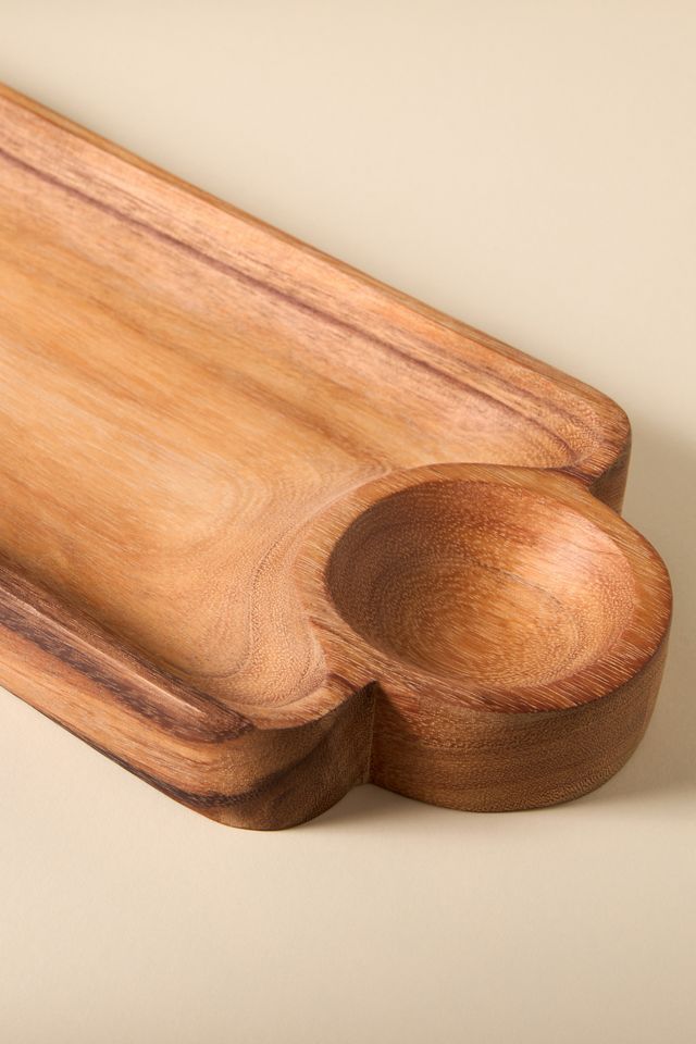 Atwood Solid Acacia Wood Cheese Board #2