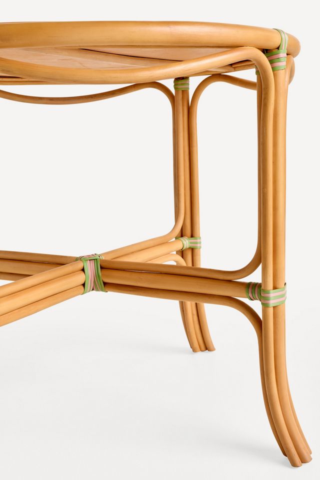 Coastal Rattan Indoor/Outdoor Bistro Table #4