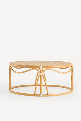 Coastal Indoor/Outdoor 36" Rattan Coffee Table