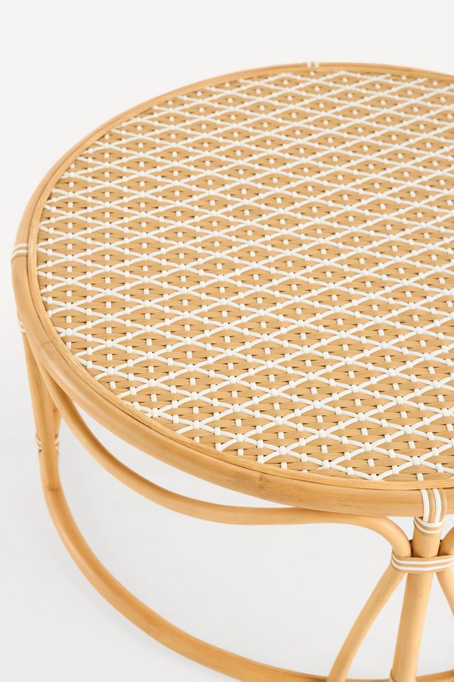 Coastal Indoor/Outdoor 36" Rattan Coffee Table #2