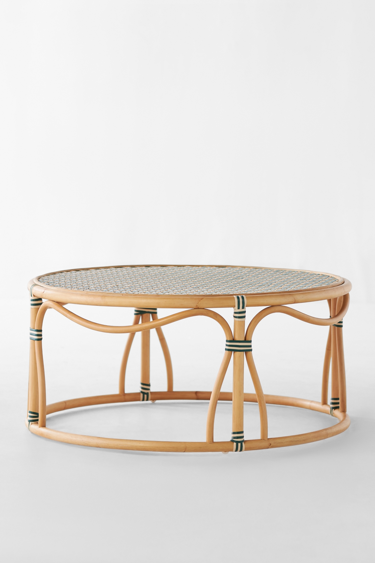 Coastal Indoor/Outdoor Rattan Coffee Table