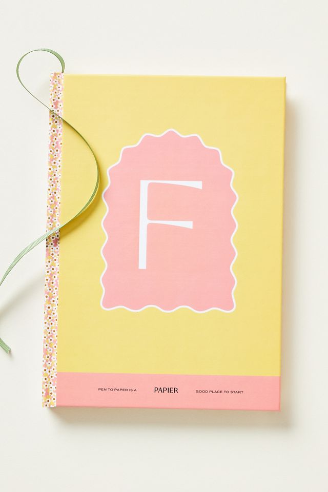 Papier x Anthropologie Monogram Journal | AnthroHome