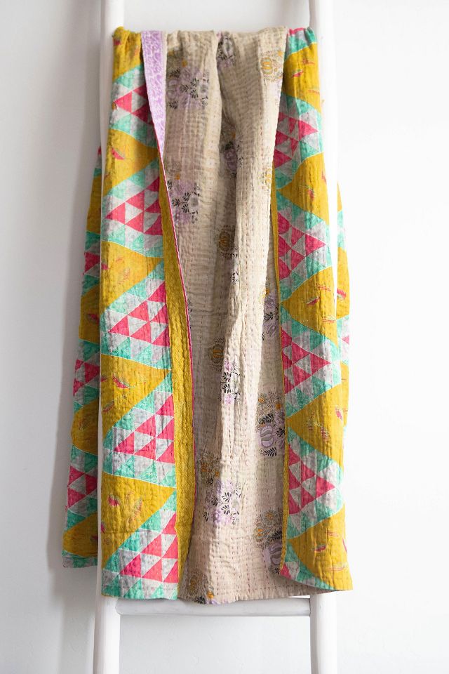 Connected goods kantha quilt hotsell