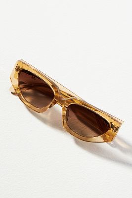 Shop Sito Shades X Anthropologie Axis Sunglasses In Yellow