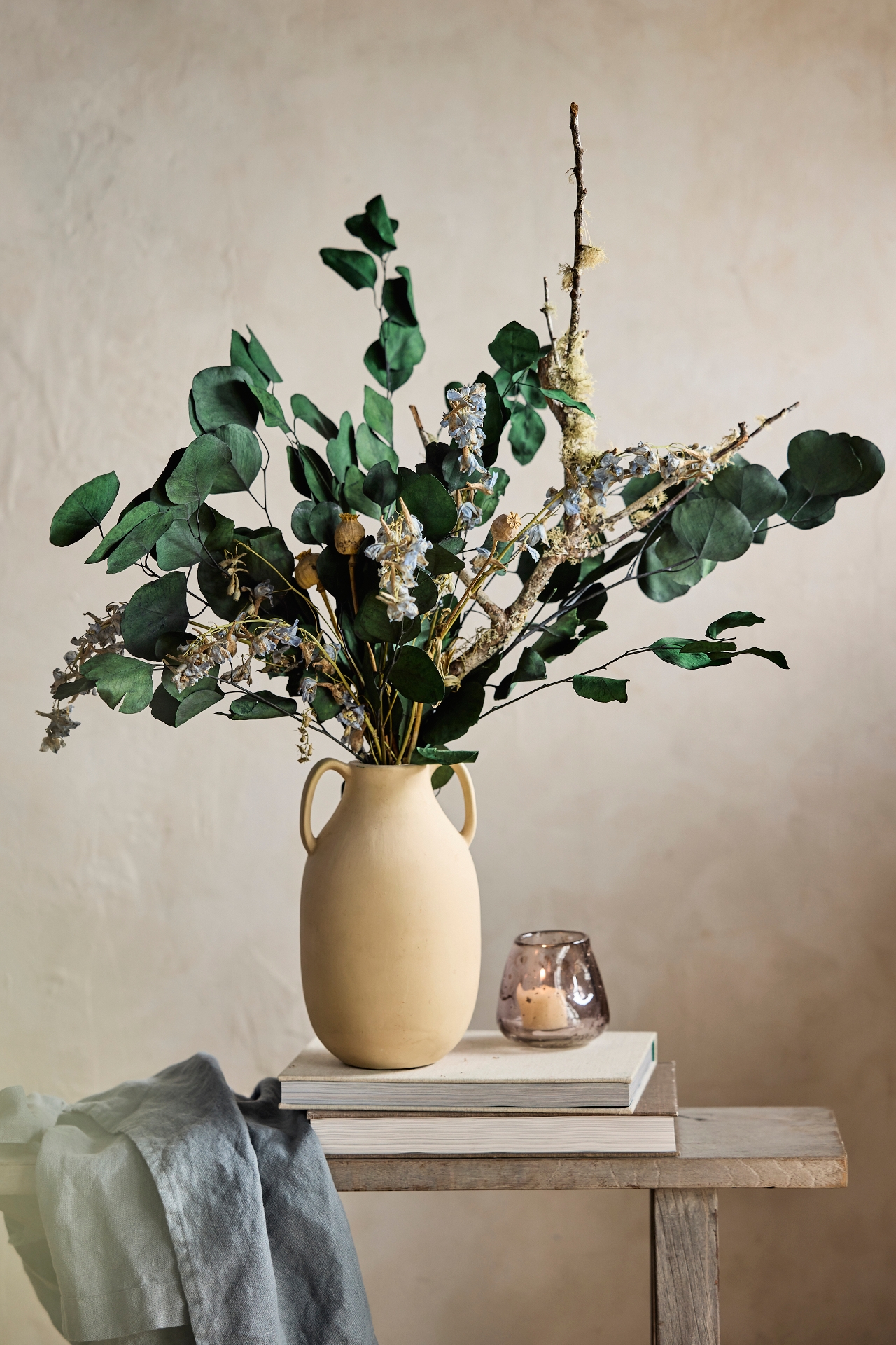 Preserved Eucalyptus Bunch, Green