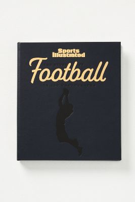 Anthropologie The Story Of Football: Leather-bound Edition In Black