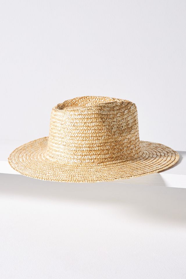 San Diego Hat Co. Embroidered Butterfly Fedora | Anthropologie display picture 3