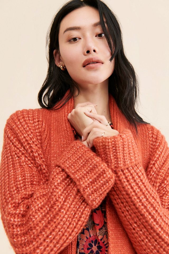 Ciebon Karine Oversized Knit Cardigan | Anthropologie
