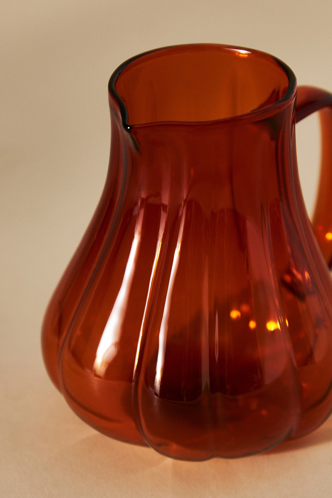 Cindy Glass Pumpkin Creamer