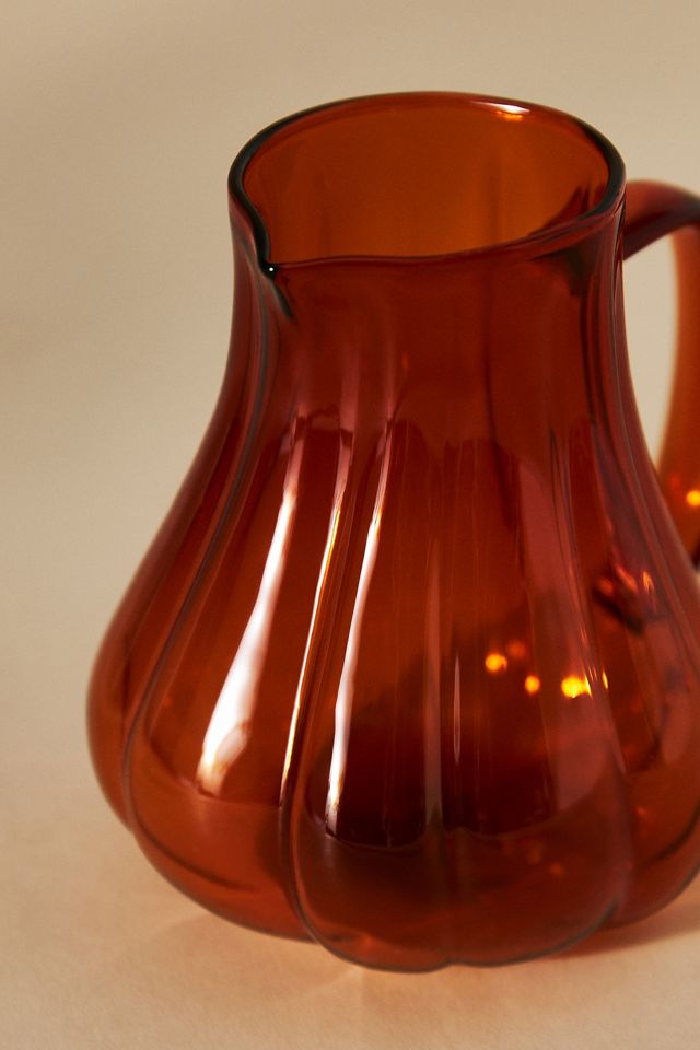 Cindy Glass Pumpkin Creamer #2