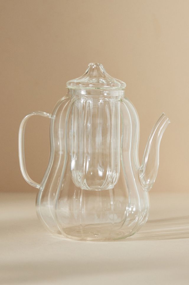 Cindy Glass Pumpkin Teapot #1