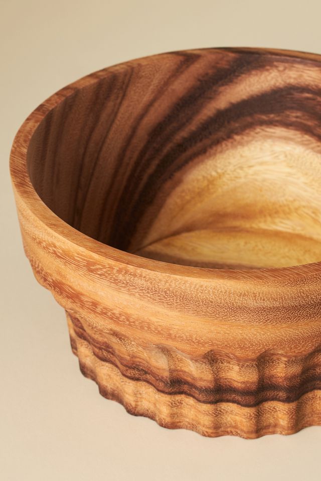 Wood Serving Bowl #2