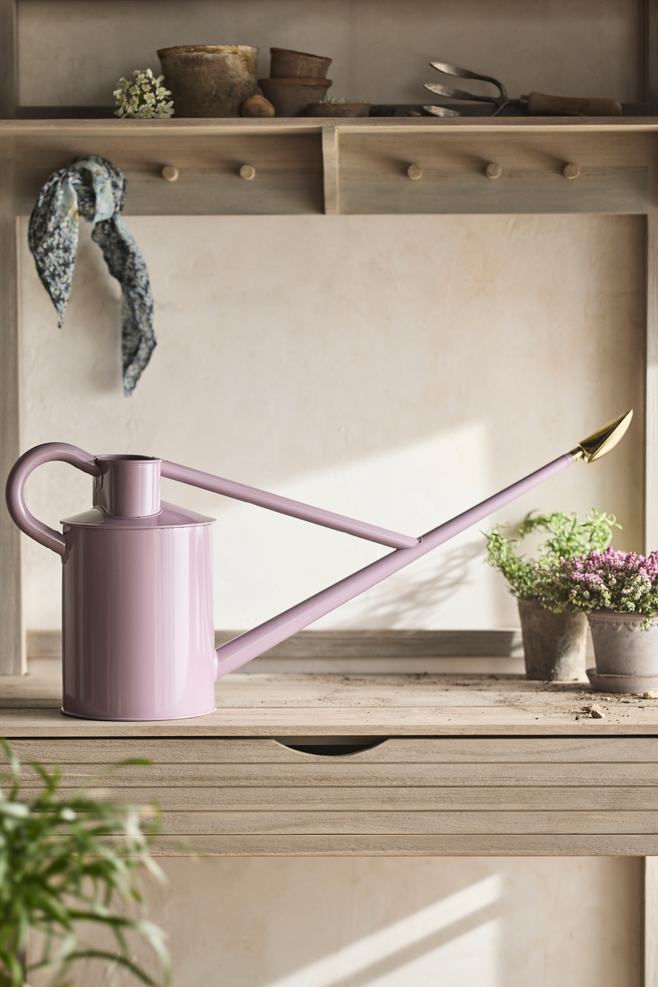 Haws Long Reach Watering Can, Lilac