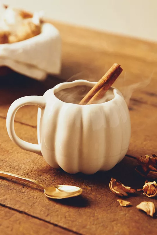Cindy Stoneware Pumpkin Mug