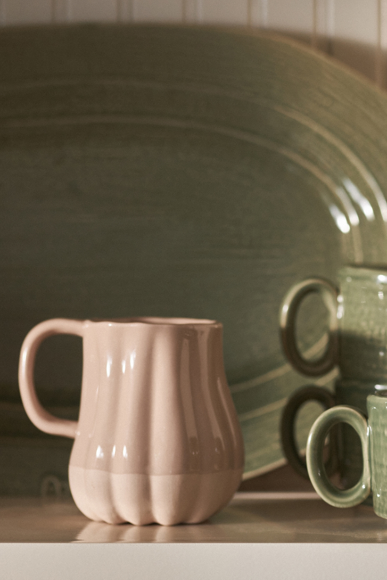 Cindy Stoneware Pumpkin Mug