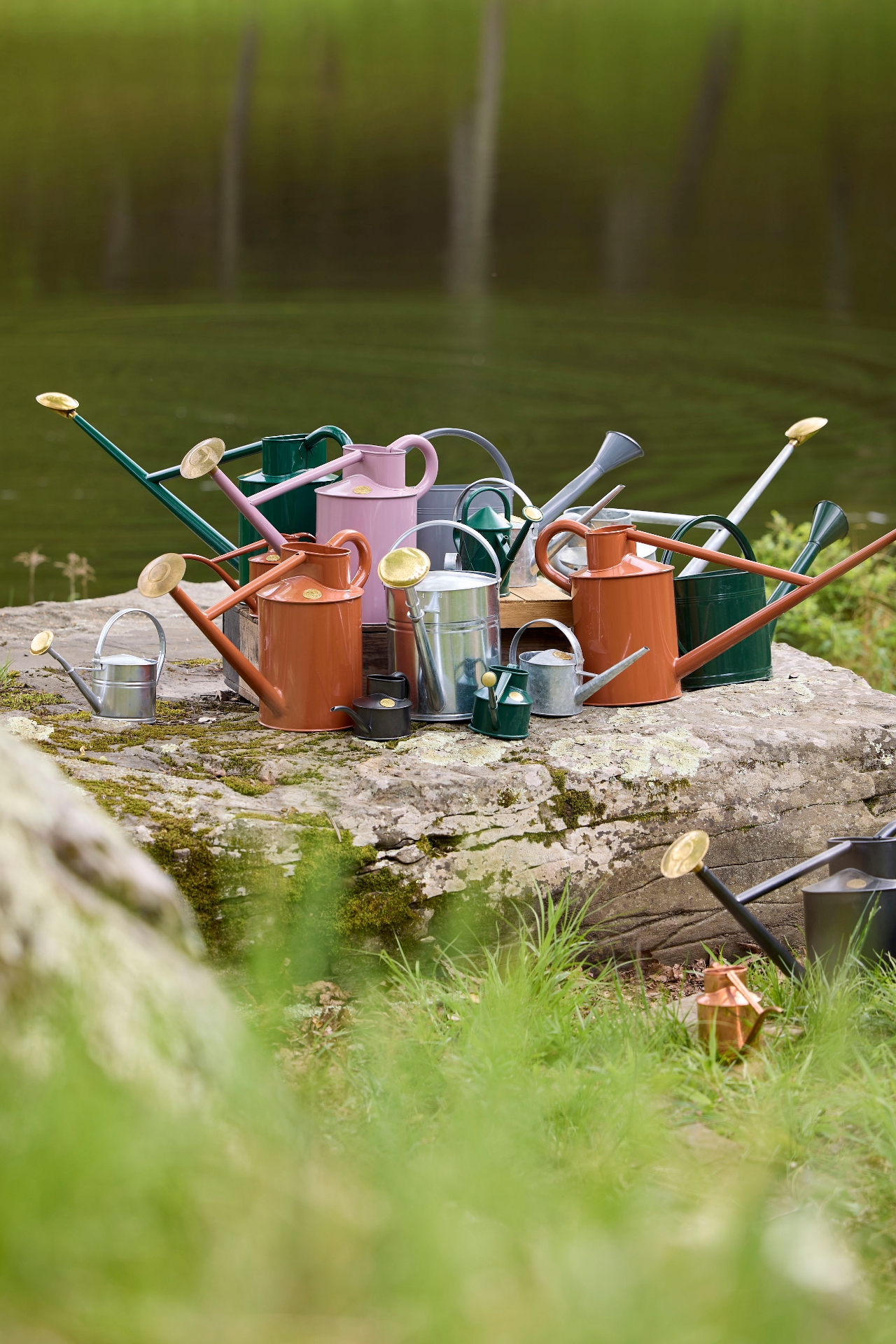 Haws 1 Pint Watering Can, Green