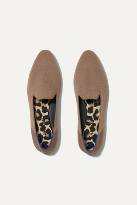 Rothys Almond Loafers In Brown