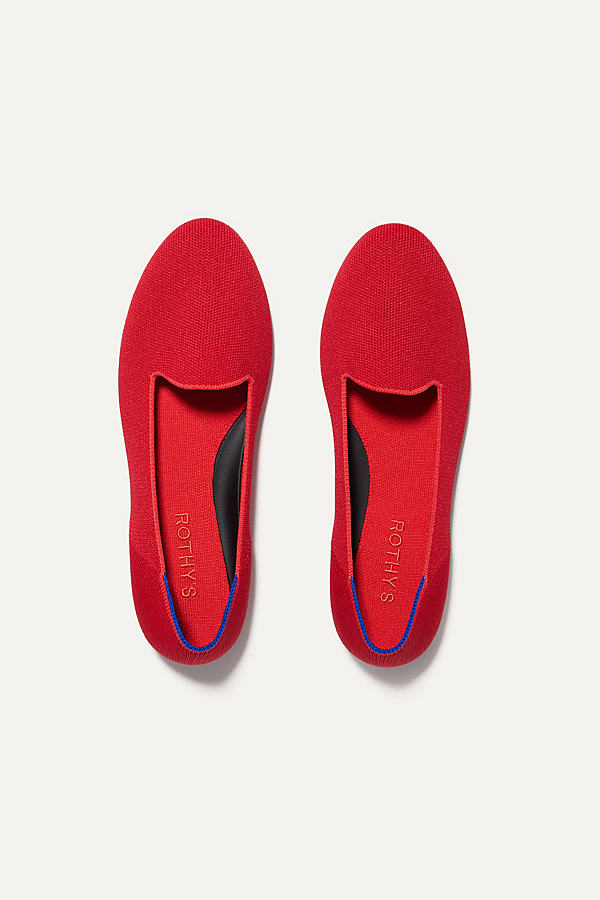 Shop Rothys Lounge Loafers In Red