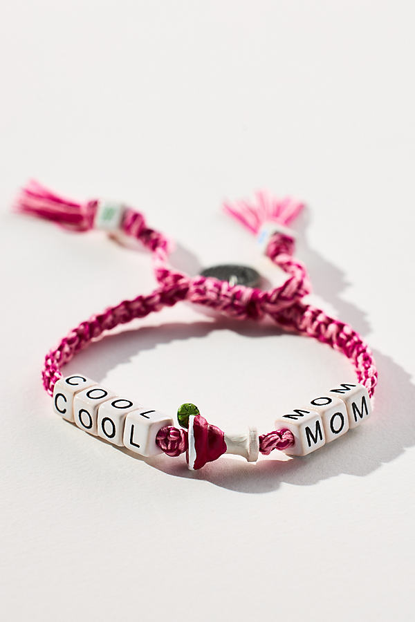 Shop Venessa Arizaga #1 Mom Bracelet In Pink