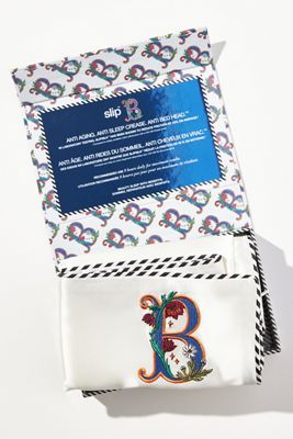 Slip Silk Initial Collection Queen Pillowcase