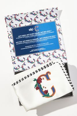 Slip Silk Initial Collection Queen Pillowcase