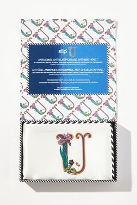 Slip Silk Initial Collection Queen Pillowcase