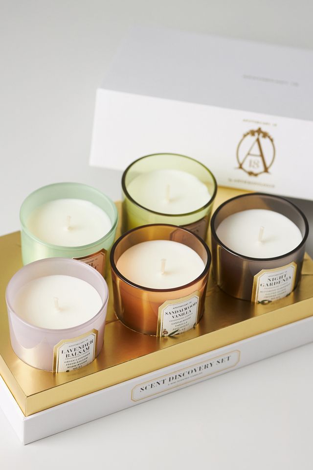 Apothecary 18 Discovery Mini Candele, Set di 5 #1