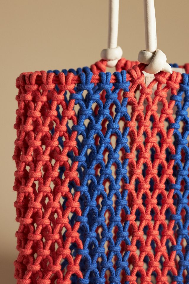 Clare V. Sandy Crochet Tote #2