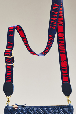 Clare V Crossbody Strap In Blue