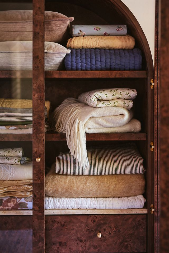 Merino Fringe Throw #5
