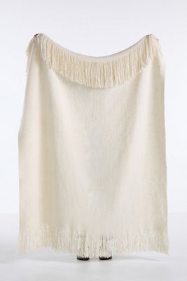 Merino Fringe Throw