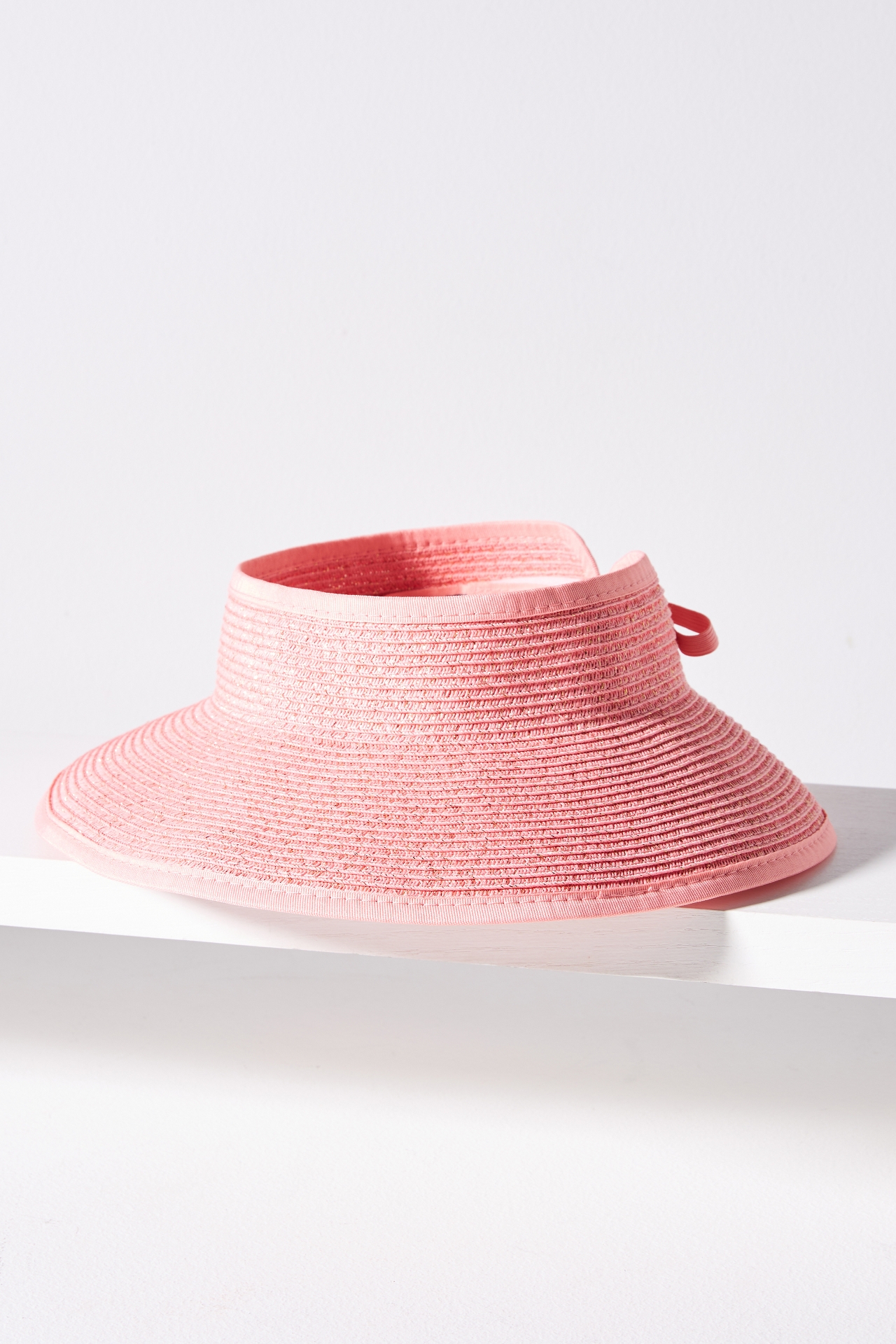 San Diego Hat Co. Shimmer Pocket Roll-Up Visor