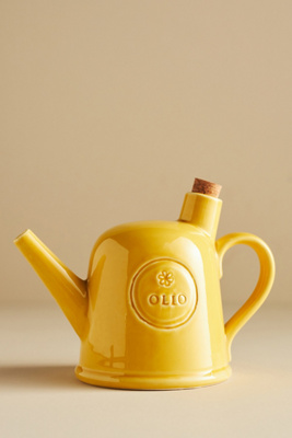 Cucina Stoneware Spout Olive Oil Cruet | AnthroHome
