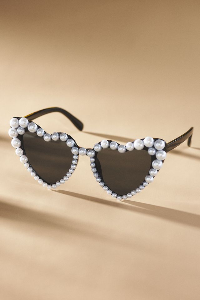 Pearl Heart Sunglasses #1