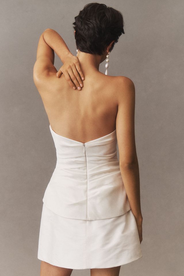 Watters Majella Strapless Two-Piece Wedding Gown #9