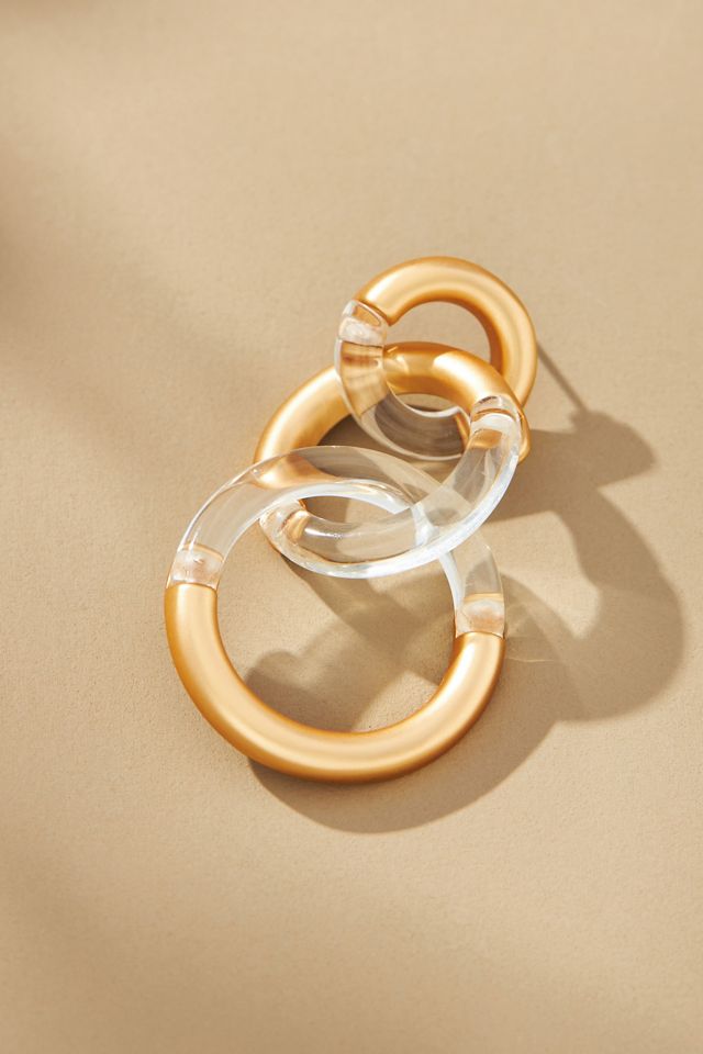 Tiered Loop Hoop Earrings #1