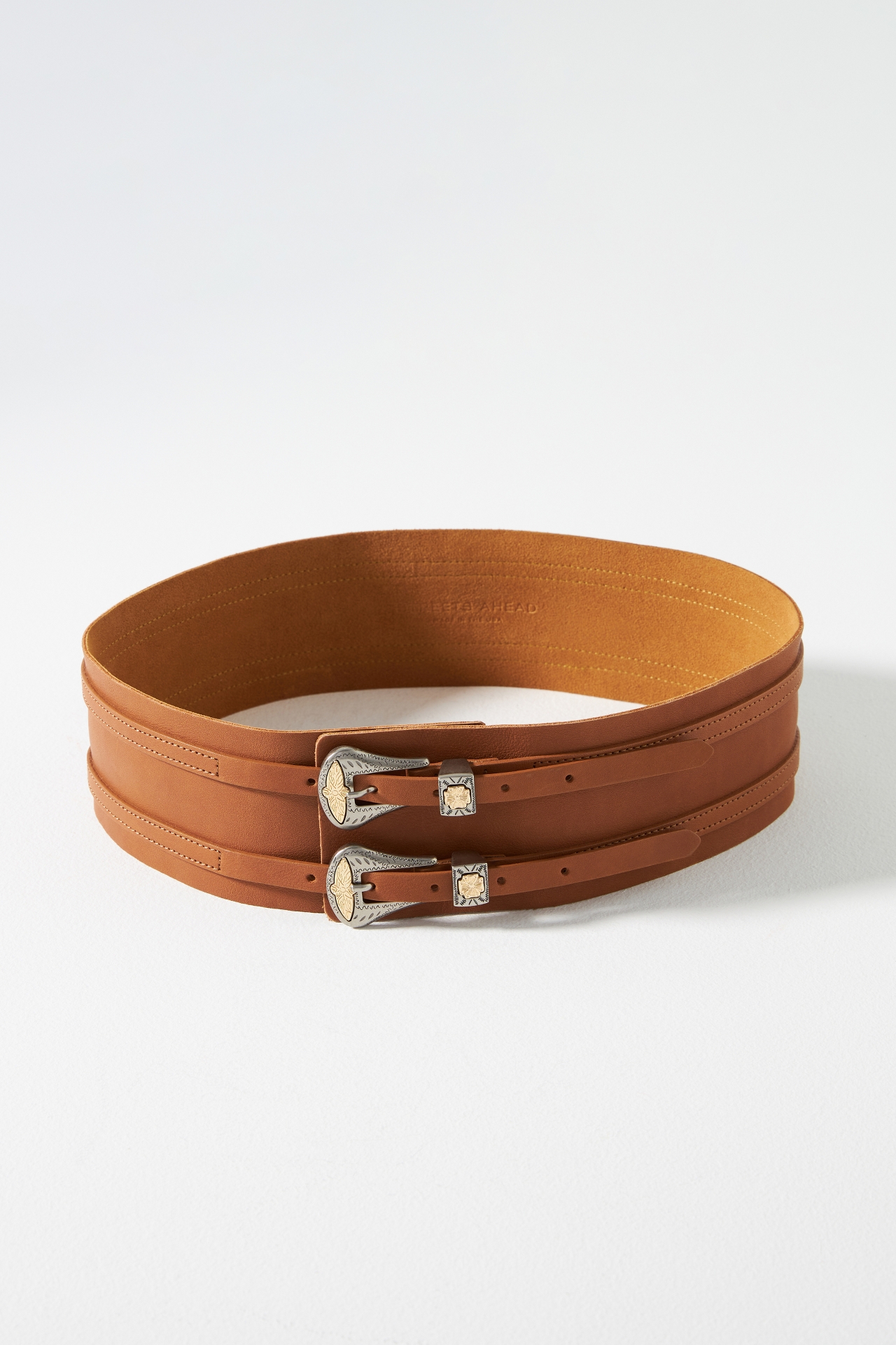 Streets Ahead Double Buckle Stretch Belt