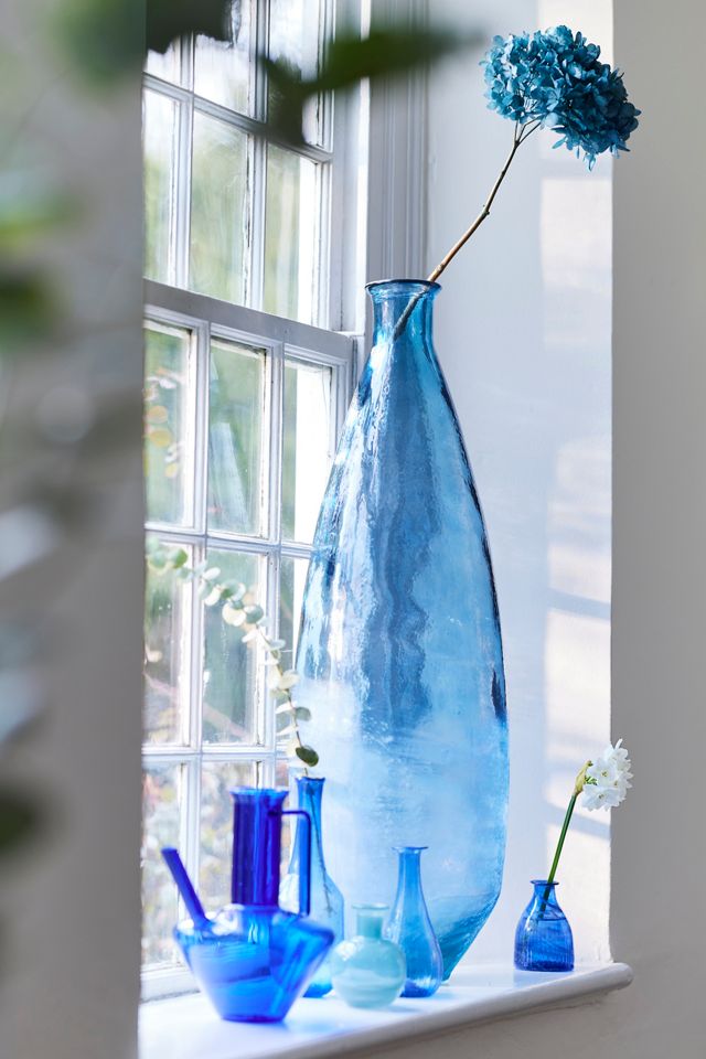 Swirl Recycled Glass Bud Vases, Set of 3 #4
